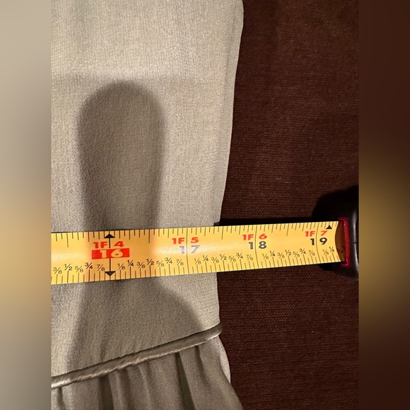 Ann Taylor NWT Maas Green Midi Strapless Dress Sz 16 iZipper And Closure on Side - Picture 14 of 16